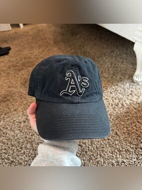 Oakland A's Black Baseball Cap